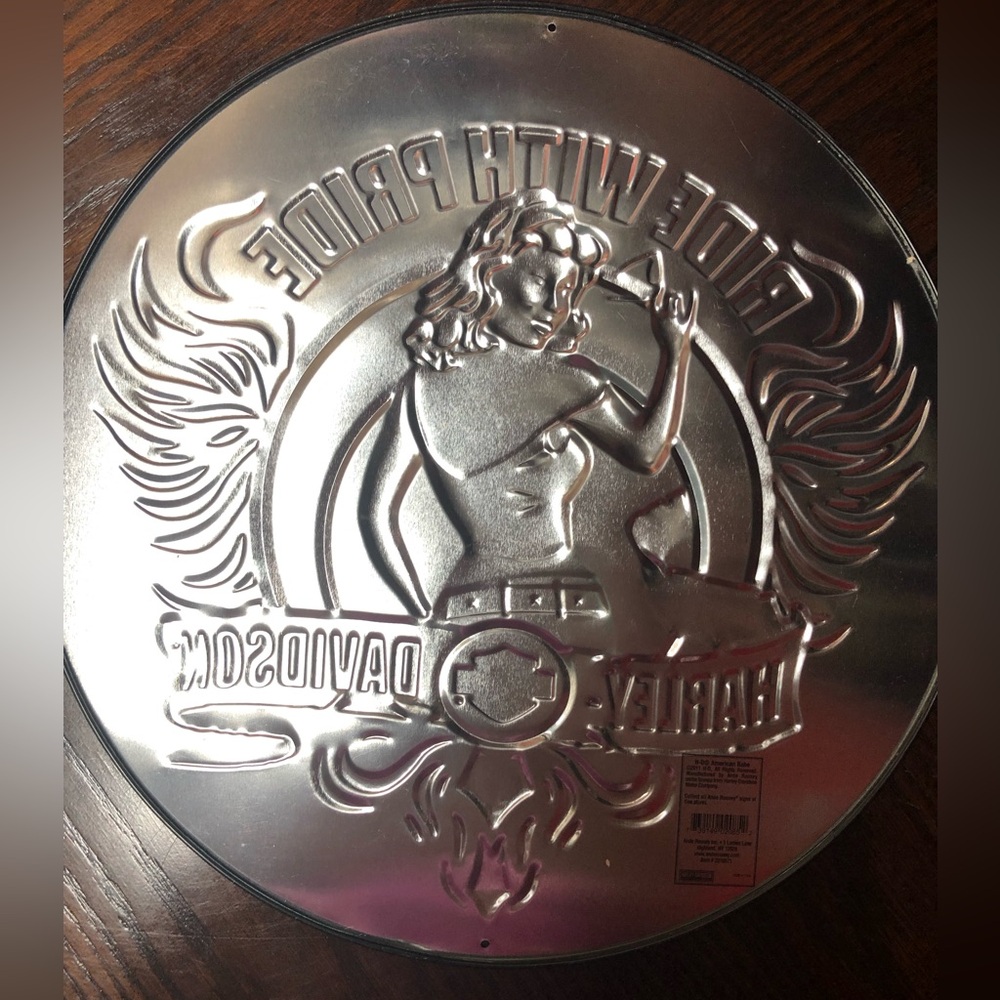 15inch Harley-Davidson Ride With Pride Wall Art - Picture 5 of 11
